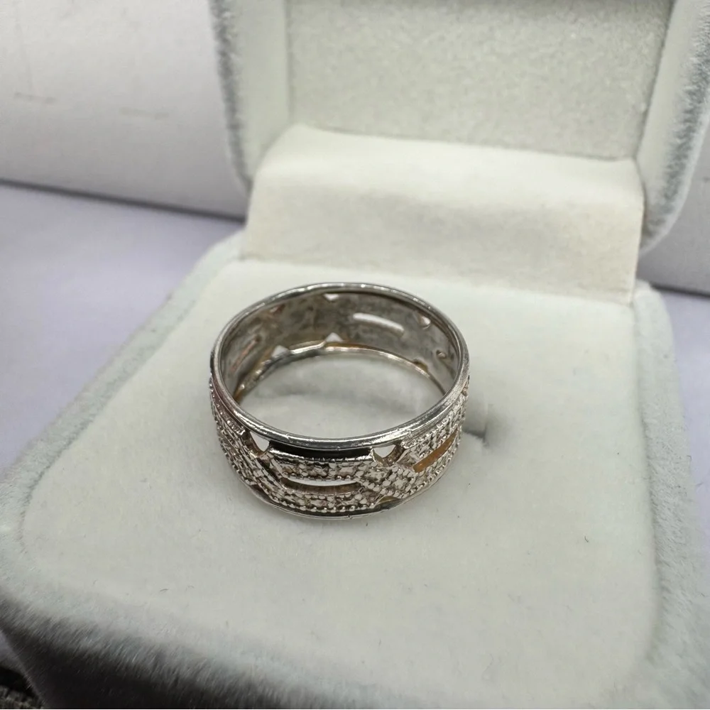 ESPO Vintage 925 Sterling Silver Ring Size 7